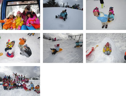 ☆箱館山で雪遊びを楽しみました♪☆